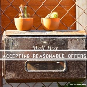 Reasonable Offers Accepted